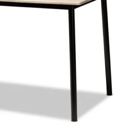 5pc Honore Mid Century Modern Light Wood Finished Matte Frame Dining Set Light Brown - Baxton Studio -Home Furniture Shop-Baxton Studio GUEST 337e08af 54d5 4306 bae0 0f0a3d94c96b