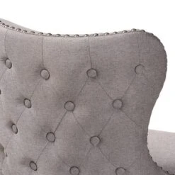 2pc Gradisca Wood Swivel Counter Stool Set Gray/Walnut Brown - Baxton Studio -Home Furniture Shop-Baxton Studio GUEST 35221013 2ac9 48a9 9535 a24c4425f915