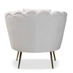 Garson Velvet And Metal Accent Chair - Baxton Studio -Home Furniture Shop-Baxton Studio GUEST 3582531f c17c 4a9e 87cc b6674ab4757a