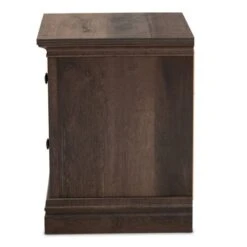 Nolan 2 Drawer Wood Nightstand Brown/Black - Baxton Studio 11 Nolan 2 Drawer Wood Nightstand Brown/Black - Baxton Studio -Home Furniture Shop-Baxton Studio GUEST 36795ba6 d39f 4237 b909 ec80c3488d51