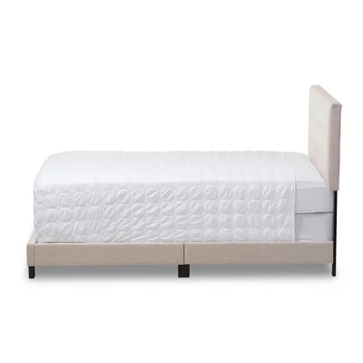 Full Brookfield Modern And Contemporary Fabric Upholstered Grid Tufting Bed - Baxton Studio 3 Full Brookfield Modern And Contemporary Fabric Upholstered Grid Tufting Bed - Baxton Studio