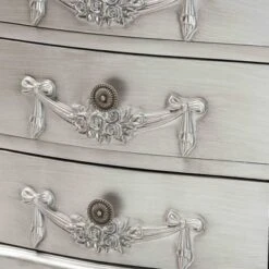 Callen Brushed Wood 4 Drawer Nightstand Silver - Baxton Studio 15 Callen Brushed Wood 4 Drawer Nightstand Silver - Baxton Studio -Home Furniture Shop-Baxton Studio GUEST 373380d8 22fe 4a76 ae3e 6d6d382bd333