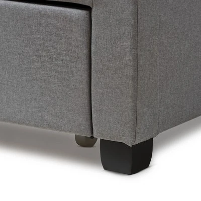 Aubrianne Modern And Contemporary Fabric Upholstered Storage Bed Gray - Baxton Studio 13 Aubrianne Modern And Contemporary Fabric Upholstered Storage Bed Gray - Baxton Studio - Image 11
