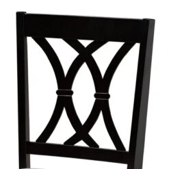 7pc Reneau Upholstered Wood Dining Set Sand Gray/Espresso - Baxton Studio -Home Furniture Shop-Baxton Studio GUEST 38f6d244 d92c 4e9b baf0 462560292828