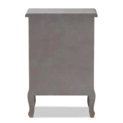 3 Drawer Capucine Finished Wood Nightstand Gray - Baxton Studio 15 3 Drawer Capucine Finished Wood Nightstand Gray - Baxton Studio -Home Furniture Shop-Baxton Studio GUEST 396fbc80 c703 45bd 99ec 477de08d80e1