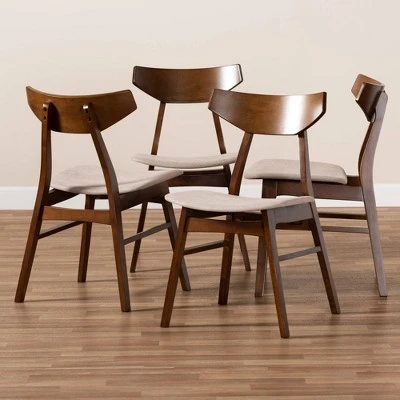 Set Of 4 Danica Dining Chair - Baxton Studio 6 Set Of 4 Danica Dining Chair - Baxton Studio - Image 4