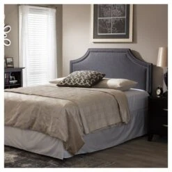 Avignon Modern And Contemporary Fabric Upholstered Headboard - Baxton Studio 7 Avignon Modern And Contemporary Fabric Upholstered Headboard - Baxton Studio -Home Furniture Shop-Baxton Studio GUEST 3c788c40 acaa 4df2 a3ac d5ebbe5a6924