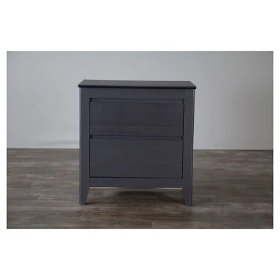 Modern Nightstand Espresso - Baxton Studio 4 Modern Nightstand Espresso - Baxton Studio - Image 2