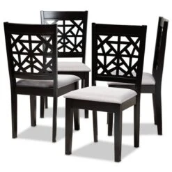 Set Of 4 Jackson Dining Chair - Baxton Studio -Home Furniture Shop-Baxton Studio GUEST 3e01b4bc 4fb7 4785 bb3f 30b616ec24a1