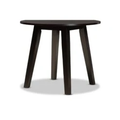 35" Ela Wide Round Wood Dining Table - Baxton Studio -Home Furniture Shop-Baxton Studio GUEST 40294476 c2cc 4db1 bf28 483cc8719e1d