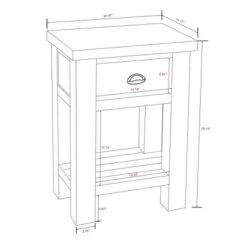 Hastin Two-Tone Wood 1 Drawer Nightstand Brown/Gray - Baxton Studio 20 Hastin Two-Tone Wood 1 Drawer Nightstand Brown/Gray - Baxton Studio -Home Furniture Shop-Baxton Studio GUEST 4041cda0 17c0 4bdb 8009 a98217b43add