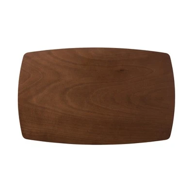 5pc Hadrea Mid Century Modern Walnut Finished Fabric Upholstered Dining Set Dark Gray - Baxton Studio 4 5pc Hadrea Mid Century Modern Walnut Finished Fabric Upholstered Dining Set Dark Gray - Baxton Studio - Image 2