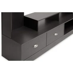 Armstrong Modern TV Stand For TVs Up To 60" Dark Brown - Baxton Studio
