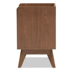 Brighton Mid - Century Modern Wood 3 - Drawer Storage Nightstand - Brown - Baxton Studio -Home Furniture Shop-Baxton Studio GUEST 42d72632 3d16 44b3 b99c 04d4317fa0bc