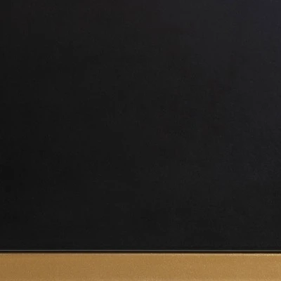 Beagan Wood And Metal 2 Drawer Console Table Black/Gold - Baxton Studio 9 Beagan Wood And Metal 2 Drawer Console Table Black/Gold - Baxton Studio - Image 7