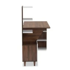 Tobias Two-Tone Wood Storage Computer Desk With Shelves Walnut - Baxton Studio 13 Tobias Two-Tone Wood Storage Computer Desk With Shelves Walnut - Baxton Studio -Home Furniture Shop-Baxton Studio GUEST 477bc311 fe51 4ede aac7 6ffa1c85000f