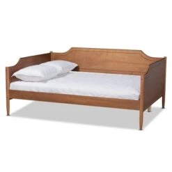 Full Alya Wood Daybed - Baxton Studio -Home Furniture Shop-Baxton Studio GUEST 4803044c 29a0 49fd 87cb 69faa14b72ea