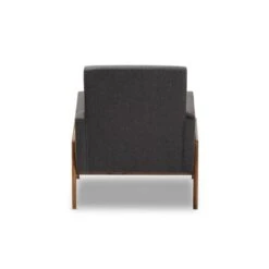 Perris Fabric Upholstered Walnut Wood Lounge Chair - Baxton Studio 14 Perris Fabric Upholstered Walnut Wood Lounge Chair - Baxton Studio -Home Furniture Shop-Baxton Studio GUEST 48270a2a 33e2 4033 87d4 c7233967d50c