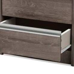 Gallia Modern And Contemporary Oak Finished 2 Drawer Nightstand Brown - Baxton Studio 14 Gallia Modern And Contemporary Oak Finished 2 Drawer Nightstand Brown - Baxton Studio -Home Furniture Shop-Baxton Studio GUEST 4a3ddb33 001f 4309 a8fa 9d730a91bde8