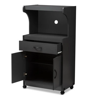 Tannis Finished Kitchen Cabinet - Baxton Studio 10 Tannis Finished Kitchen Cabinet - Baxton Studio - Image 8