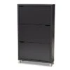 Out Racks Simms Finished Wood Shoe Storage Cabinet With 6 Fold Black - Baxton Studio 2 Out Racks Simms Finished Wood Shoe Storage Cabinet With 6 Fold Black - Baxton Studio -Home Furniture Shop-Baxton Studio GUEST 4d49997c 4ca8 47b7 b3e7 5970e4c27a2b