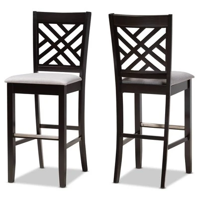 Set Of 2 Jason Barstool - Baxton Studio 10 Set Of 2 Jason Barstool - Baxton Studio - Image 8