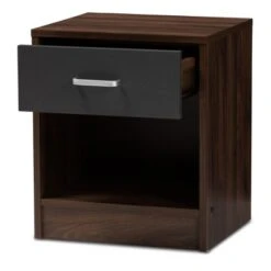 Hansel 1 Drawer And Finished Nightstand Brown/Gray - Baxton Studio 12 Hansel 1 Drawer And Finished Nightstand Brown/Gray - Baxton Studio -Home Furniture Shop-Baxton Studio GUEST 50157f05 a880 4692 a5cc 855b53c4f8f4