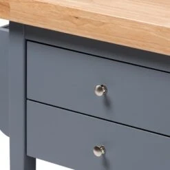 Sunderland Coastal And Farmhouse Natural Wood Kitchen Cart Gray, Light Brown - Baxton Studio 26 Sunderland Coastal And Farmhouse Natural Wood Kitchen Cart Gray, Light Brown - Baxton Studio -Home Furniture Shop-Baxton Studio GUEST 501a7b66 566b 4525 b108 319f476a7ec6