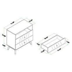 Hartman Wood 3 Drawer Storage Chest Walnut Brown - Baxton Studio 20 Hartman Wood 3 Drawer Storage Chest Walnut Brown - Baxton Studio -Home Furniture Shop-Baxton Studio GUEST 514ab3ed 13da 4f19 9dad 61d0453b5513