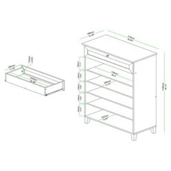 Coolidge Wood 5 Shelf Storage Cabinet Oak Brown - Baxton Studio -Home Furniture Shop-Baxton Studio GUEST 51afc052 d584 4891 93c6 d958ac2bd49b