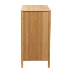 Naresh Bamboo Wood 2 Door Storage Cabinet Natural Brown - Baxton Studio -Home Furniture Shop-Baxton Studio GUEST 51bfb739 b20b 42ee bb71 3bc9749ecb57