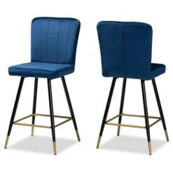 2pc Preston Two-Tone And Metal Bar Stool Set - Baxton Studio 19 2pc Preston Two-Tone And Metal Bar Stool Set - Baxton Studio -Home Furniture Shop-Baxton Studio GUEST 52106471 3261 4773 a9d9 4f0119517e19
