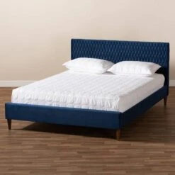 Frida Platform Bed - Baxton Studio 16 Frida Platform Bed - Baxton Studio -Home Furniture Shop-Baxton Studio GUEST 5337eac9 3701 4048 8e69 52f4ac116cfa