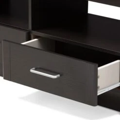 Ryleigh Modern And Contemporary Finished TV Stand For TVs Up To 60" Dark Brown - Baxton Studio 14 Ryleigh Modern And Contemporary Finished TV Stand For TVs Up To 60" Dark Brown - Baxton Studio -Home Furniture Shop-Baxton Studio GUEST 5a47002f c8b6 4c14 9fa3 a6f97a72333d