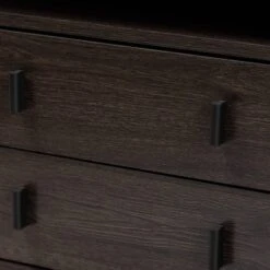 Glover Wood And Metal 2 Drawer Nightstand Brown/Gold - Baxton Studio 15 Glover Wood And Metal 2 Drawer Nightstand Brown/Gold - Baxton Studio -Home Furniture Shop-Baxton Studio GUEST 5a947dc7 3aec 40b0 b49c 6aef5bd73d5f