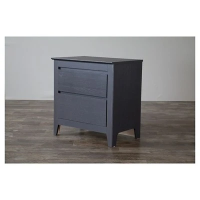 Modern Nightstand Espresso - Baxton Studio 3 Modern Nightstand Espresso - Baxton Studio