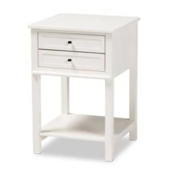 2 Drawer Willow Wood Nightstand - Baxton Studio -Home Furniture Shop-Baxton Studio GUEST 603af2b1 0a56 4620 bd23 8860806cdd6f