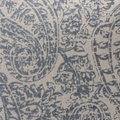 Juvita Handwoven Cotton Paisley Pouf Ottoman - Baxton Studio -Home Furniture Shop-Baxton Studio GUEST 61c09c6d 8640 4713 8902 cee2734ca8d9