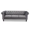 Emma Velvet Upholstered Button Tufted Chesterfield Sofa - Baxton Studio -Home Furniture Shop-Baxton Studio GUEST 6314486c 96e3 4005 b1ca 1be93242615e