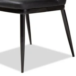 Set Of 4 Darcell Modern And Contemporary Faux Leather Upholstered Dining Chairs - Baxton Studio