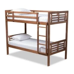 Twin Liam Bunk Bed - Baxton Studio -Home Furniture Shop-Baxton Studio GUEST 637c6c62 2ed9 43b3 982e b0e3ce8c53e8