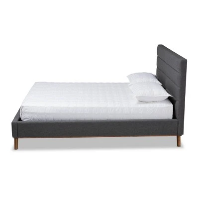 Erlend Platform Bed - Baxton Studio 9 Erlend Platform Bed - Baxton Studio - Image 7