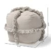 Alfro Handwoven Cotton Fringe Pouf Ottoman - Baxton Studio -Home Furniture Shop-Baxton Studio GUEST 65e1c086 12a2 4451 ba83 c0b4c637c876