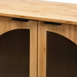 Naresh Bamboo Wood 2 Door Storage Cabinet Natural Brown - Baxton Studio -Home Furniture Shop-Baxton Studio GUEST 668701ff 9b4b 4afc 9acd 68e3c724bea6