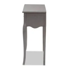 Capucine Finished Wood 2 Drawer Console Table Gray - Baxton Studio -Home Furniture Shop-Baxton Studio GUEST 6972d96b 9d97 4f8d b881 85238398a625