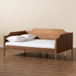 Full Alya Wood Daybed - Baxton Studio -Home Furniture Shop-Baxton Studio GUEST 69e7aeca a271 4c81 8ed4 6a7134e952f1