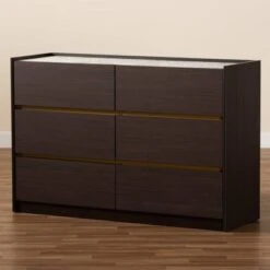 Walker Wood 6 Drawer Dresser With Faux Marble Top Dark Brown/Marble/Gold - Baxton Studio 17 Walker Wood 6 Drawer Dresser With Faux Marble Top Dark Brown/Marble/Gold - Baxton Studio -Home Furniture Shop-Baxton Studio GUEST 6a97ad64 7c0a 43cf 9464 1eb0da59c569