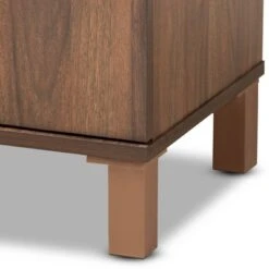 Talon Two-Tone Wood 2 Door Shoe Storage Cabinet Walnut Brown/Dark Gray - Baxton Studio 17 Talon Two-Tone Wood 2 Door Shoe Storage Cabinet Walnut Brown/Dark Gray - Baxton Studio -Home Furniture Shop-Baxton Studio GUEST 6bd33d3a 89e0 4125 a223 b6898f05e21b