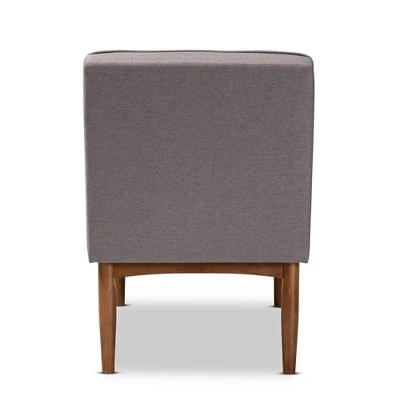 Arvid Wood Dining Chair Gray - Baxton Studio 8 Arvid Wood Dining Chair Gray - Baxton Studio - Image 6