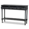 Garvey Wood 3 Drawer Entryway Console Table - Baxton Studio -Home Furniture Shop-Baxton Studio GUEST 6cecc35e ba81 49c0 8751 415e44d478dd
